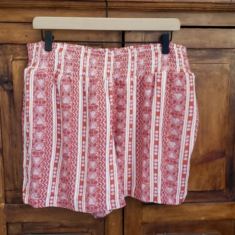 Women's Knox Rose casual Rayon elastic waist short